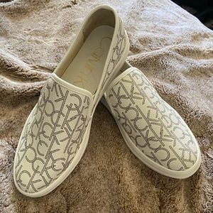 Calvin klein slip ons